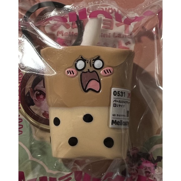 Mellojoy Accessories - MelloJoy Mini Land Mini angry boba milk tea Squishy Stress Relief Toy Dry Yogurt